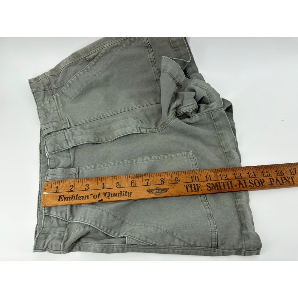 Pistola, Utility Shorts, Cotton Viscose,Olive Green,Cargo Sz 32, Women's Size 28 - Picture 10 of 10